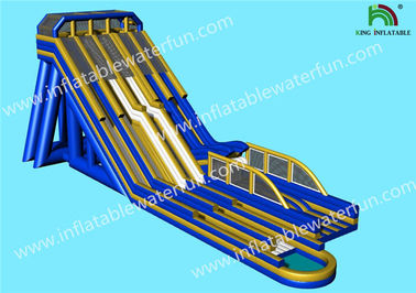 Multiple Lanes Single Ladder Height 15m Giant Inflatable Slide