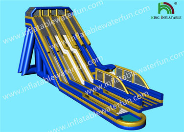 Multiple Lanes Single Ladder Height 15m Giant Inflatable Slide