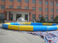 Inflatable Circular Swimming Pool / Inflatable Swimming Pools for Amusement Water Park