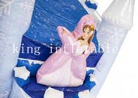Kids Commercial Inflatable Frozen Bouncer Combo With Slide