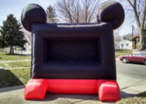 0.45 mm PVC Commercial Rental Outdoor Inflatable Film Screen For Family Enjoyment