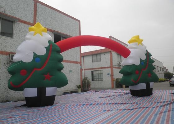 Party Christmas Tree Decoration Inflatable Arches Event Snowflake