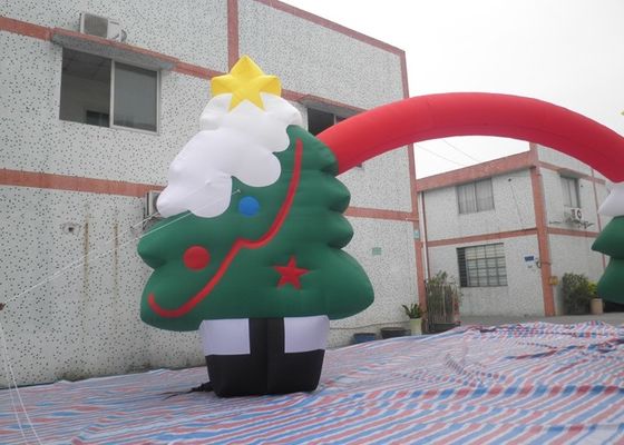 Party Christmas Tree Decoration Inflatable Arches Event Snowflake