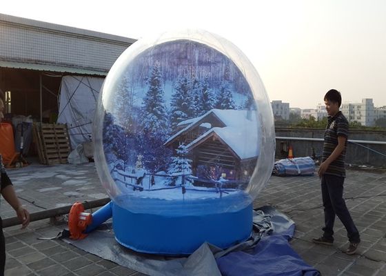 Festival 2.5m Inflatable Advertising Products PVC Tarpaulin Snowball