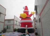 Fireproof   210D Nylon Xmas Holiday Inflatable Santa Claus