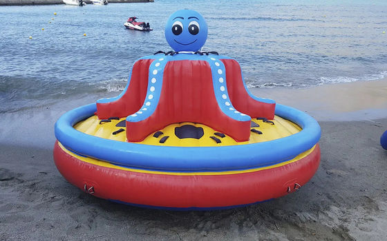 6 Person Inflatable Towed Buoy Octopus Twister For Sea