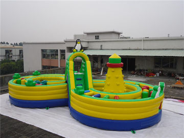 Outdoor  Inflatable Amusement Park / Children playground equipment amusement