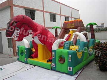 Jurassic Park Theme Inflatable Playground / Adventurous Kid inflatable castle  