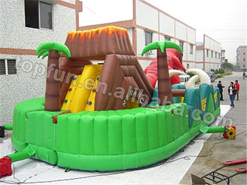 Jurassic Park Theme Inflatable Playground / Adventurous Kid inflatable castle  