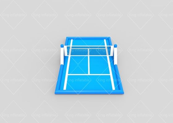 Floating Water Sport Game Blue PLATO Inflatable Volleyball Court