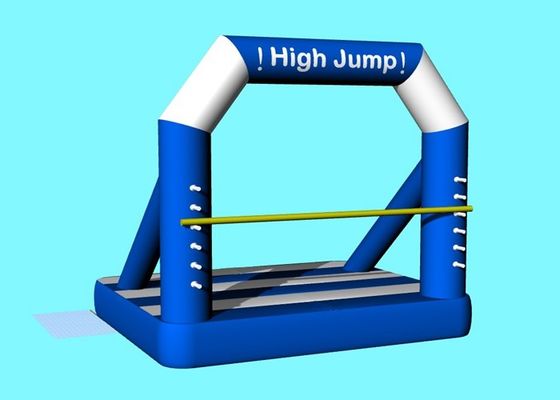 0.55MM PVC Tarpaulin Inflatable Sports Games High Jump For Family Exercise