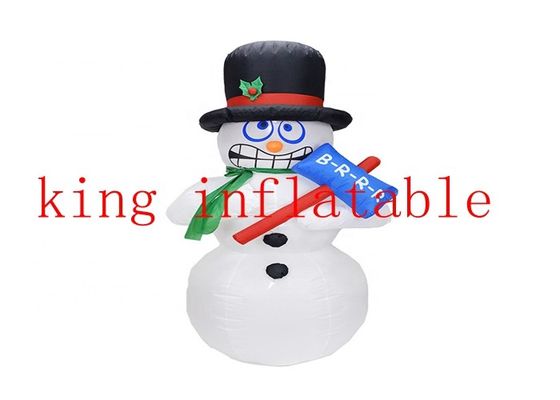 Customized Inflatable Christmas Products 6ft Shivering Snowman