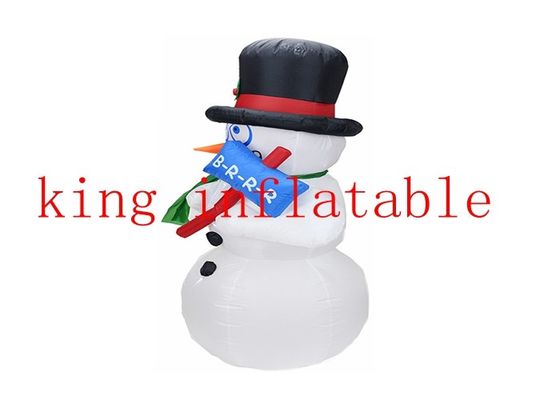 Customized Inflatable Christmas Products 6ft Shivering Snowman