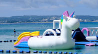 Medium-sized Inflatable Slider Unicorn Water Toy 0.9mm PVC Tarpaulin 6m