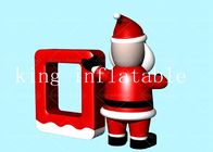 2.9x3m Air Blown Inflatable Santa Claus Model For Christmas Decoration