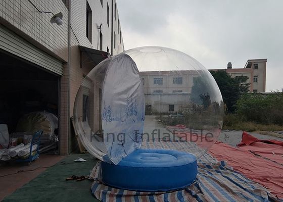 Nylon Fabric 2.5 M Bubble Inflatable Snow Globe For Take Photos