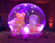 0.8 Mm PVC Inflatable Christmas Snow Globe For Outdoor Event