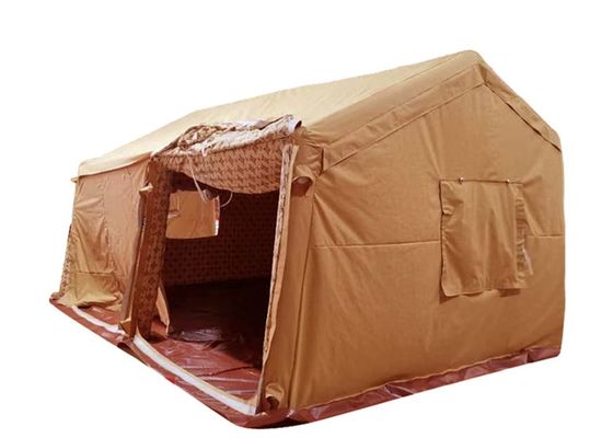 0.65mm PVC Airtight desert Camping Cube Cabin Inflatable Event Tent