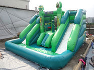 CE Certificates Inflatable Water Slide PVC Tarpaulin Material For Outdoor Games