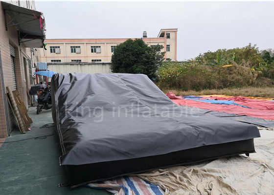 5*3*1.5m Pvc Tarpaulin Inflatable Stunt Bag For Bike Stunt Show