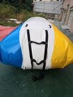 Custom Sea Launcher Inflatable Water Jumping Pillow , Water Blob Floating Catapult