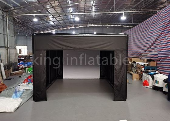 0.65mm PVC Airtight Inflatable Golf Driving Range simulatorTent For Training