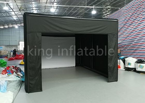 0.65mm PVC Airtight Inflatable Golf Driving Range simulatorTent For Training