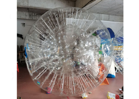 0.8mm PVC Clear Inflatable Human Hamster Bubble Ball