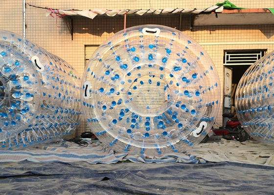 2.4m Inflatable Water Roller Ball Human Size Hamster Ball With Safety Net