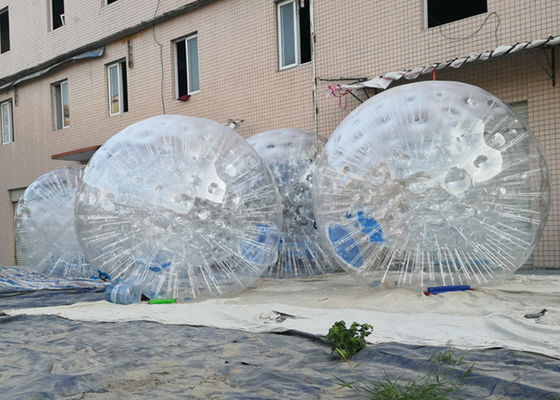 2.7m Diameter Clear Inflatable Floating Human Sized Hamster Ball For Adult