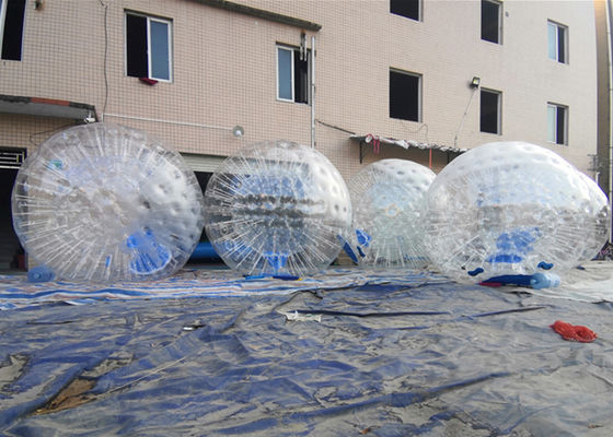 2.7m Diameter Clear Inflatable Floating Human Sized Hamster Ball For Adult