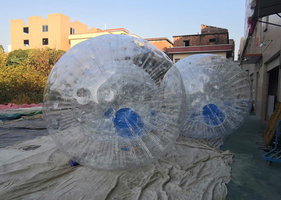 2.7m Diameter Clear Inflatable Floating Human Sized Hamster Ball For Adult