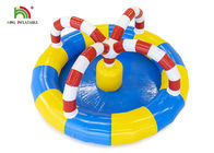 Red Blue 3m Kids Inflatable Duck Pond For Amusement Park