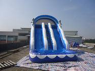 Amusement Outdoor Inflatable Water Slide With Pool For Kids Water Park Games