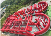50m Long 5k Inflatable Obstacle Course Children Amusement Park