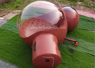 Brown 5m Inflatable Bubble Tent Camping House For Outdoor Hotel