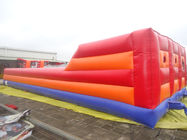 0.55mm PVC Tarpaulin Inflatable Sports Games / Tarpaulin Runway