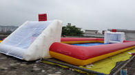 Standar Inflatable Sports Games / Tarpaulin Football Field 0.55mm PVC tarpaulin