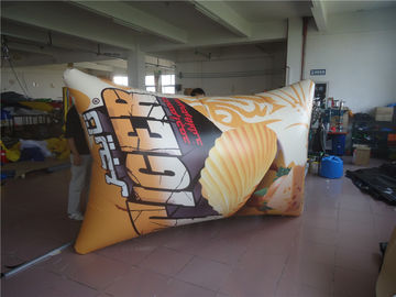 Helium Foodstuff Bag Inflatable Advertising Products With Full Digital Printing