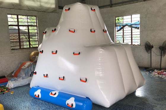 Outdoor PVC Inflatable Iceberg Water Toys For Park