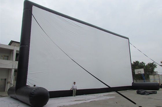 ASTM Outdoor Inflatable Movie Screen Black Frame Structure