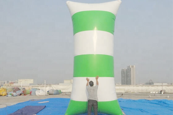 0.9mm PVC Inflatable Jumping Pillow For Outdoor Water Parks