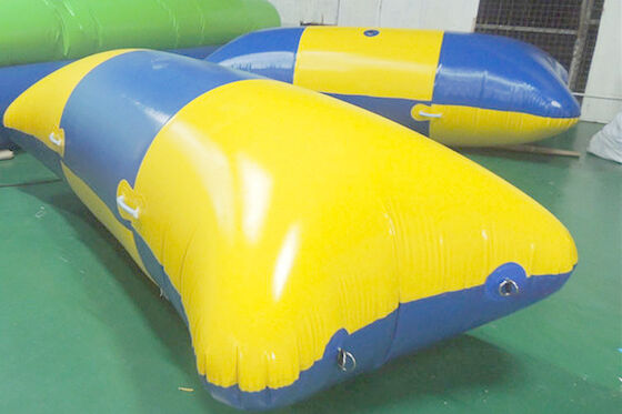 0.9mm PVC Inflatable Jumping Pillow For Outdoor Water Parks