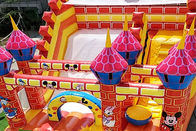 Custom Plato PVC Tarpaulin Inflatable Bouncer Playground For Children