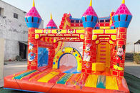 Custom Plato PVC Tarpaulin Inflatable Bouncer Playground For Children