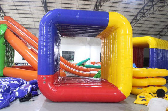 Customized Flip Inflatable Sports Games Human Walking Inside Land Rolling Cube