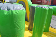Custom 21m*3.5m Ninja Warrior Theme Inflatable Obstacle Course