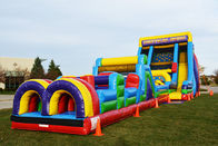 Custom Inflatable Obstacle Course Race For Outdoor Team Activities