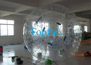 0.8mm / 1.0mm PVC Inflatable Zorb Ball With Zorbing Ramp For Funny Rolling