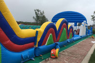 Outdoor Inflatable Obstacle Courses Challenge Inflatable Party Games For Adults